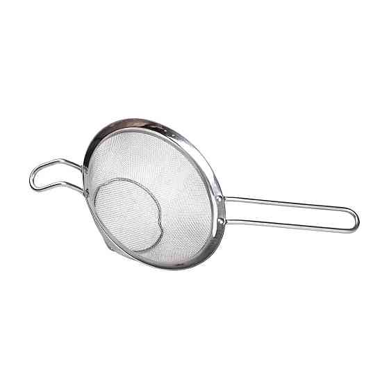 Zhongjing Друшляк-сито з ручкою 18 см дрібнокомірчаста сітка з нержавіючої сталі HP-19-1-18CM Коломыя