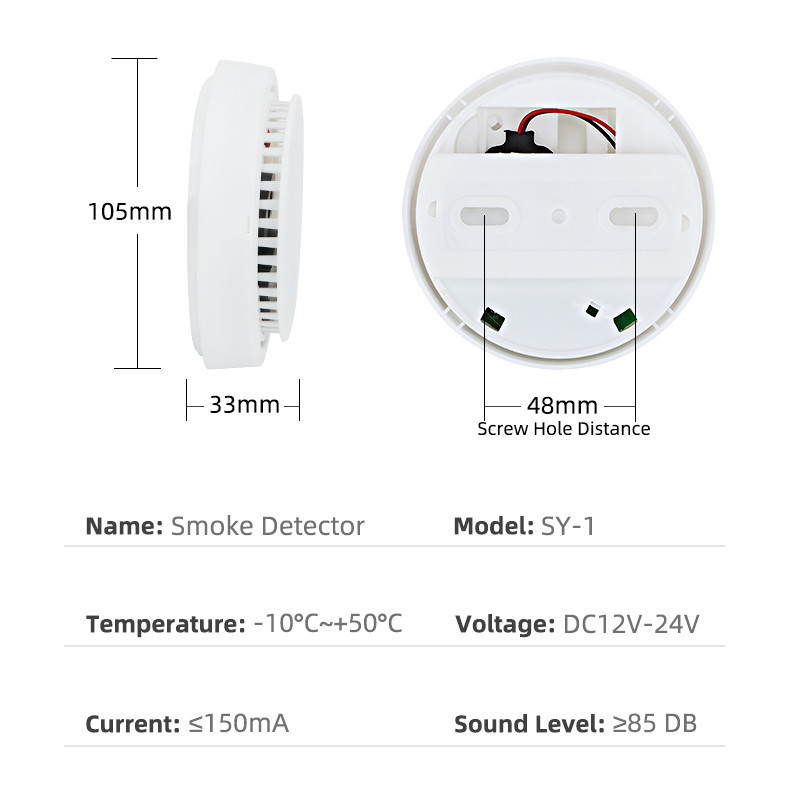 Беспроводной автономный дымовой сигнализатор с сиреной Киев - изображение 2
