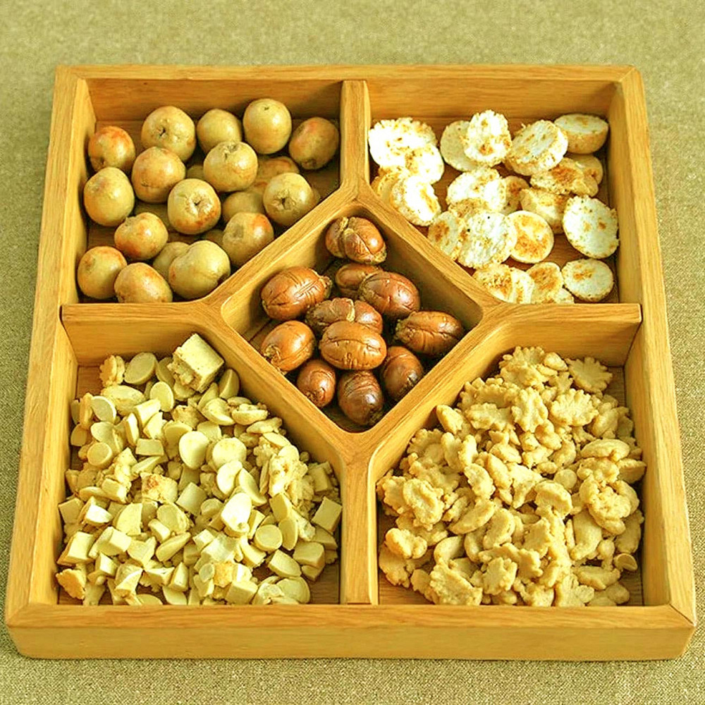 Менажница деревянная 