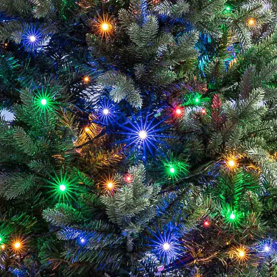 Світлодіодна гірлянда 200 Led 20м 8 режимів різнокольорова 220V CW-G-200L20VMC ColorWay Житомир - фото 9