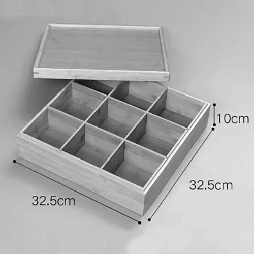 Менажниця дерев'яна "Сальса" капучино Миколаїв - фото 2