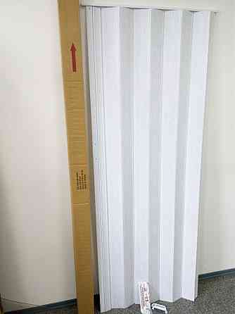 Ширма міжкімнатні гармошка №1 Білий ясен 820х2030х0,6 мм Дніпро