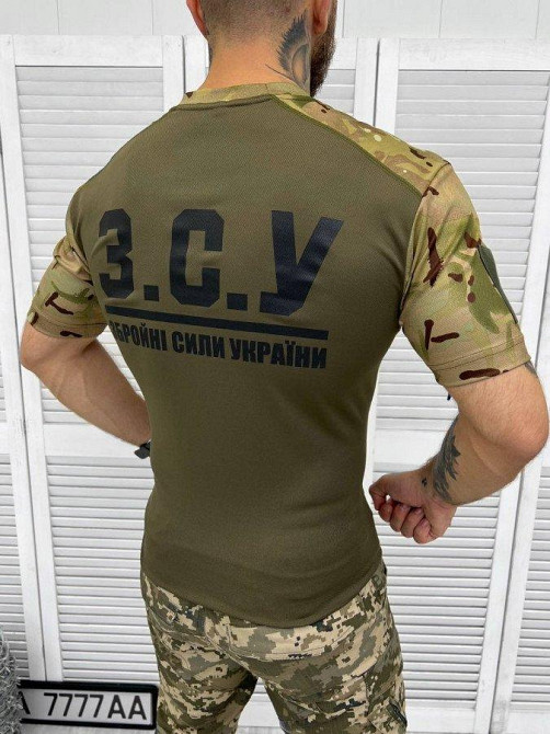 Футболка олива мультикам experience ЛГ7165 Одесса - изображение 3