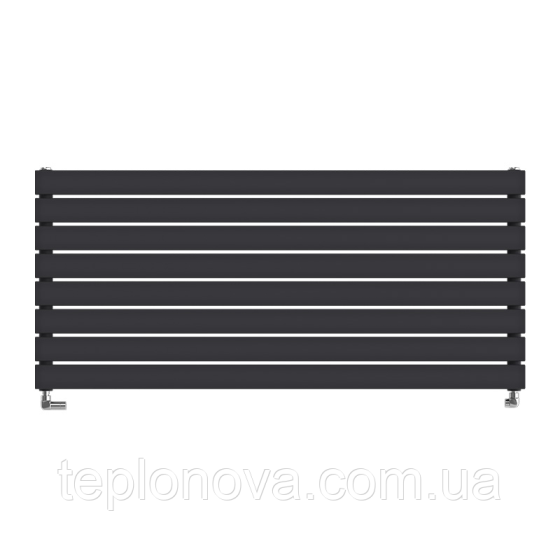 Дизайнерский радиатор 544/1200 (мм) черный мат IDEALE VITTORIA H 12 8/544/1200 Черновцы
