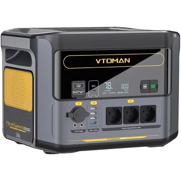 Портативна електростанція VTOMAN Jump 1500X - 1500 Вт Київ - фото 1