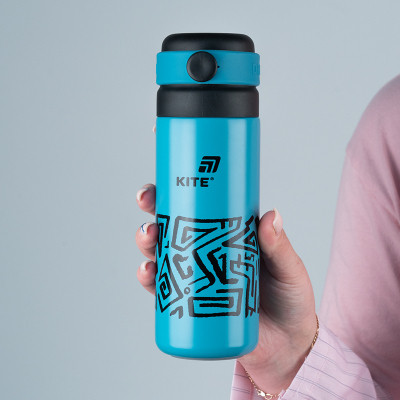 Термос Kite 500 мл, темно-бірюзовий (K25-1222-1) Вінниця - фото 6