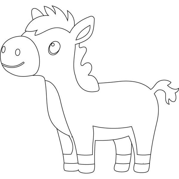 Детская раскраска ArtCraft Лошадка 25х30 см (15107-AC) Харьков - изображение 6