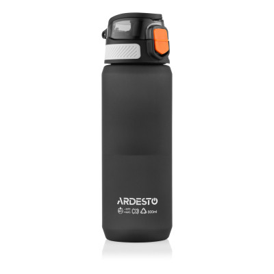 Пляшка для води Ardesto Matte 800мл чорний (AR2281ML) Вінниця - фото 7