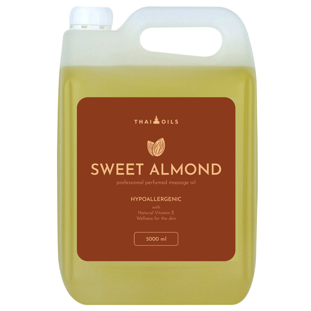 Професійна масажна олія «Sweet almond» 1000 ml для масажу Київ - фото 3