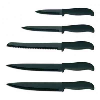 Набор ножей Kela Acida с подставкой 6 предметов White (11286) Винница