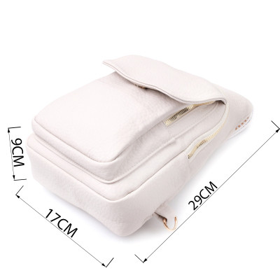 Сумка Vintage Жіноча з однією лямкою через плече з крупнозернистої екошкіри Молочна (22761) Вінниця - фото 9