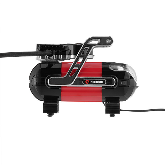 Автомобільний компресор INTERTOOL AC-0002, 12 В, один циліндр 30 мм - компресор з високою продуктивністю Львів - фото 8