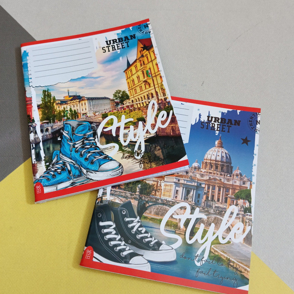 Тетрадь 96ар клетка Лидер Киев - изображение 2