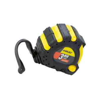 Рулетка 3м x 19мм магніт, гумова, стопор полотна + гальмо Мукачево