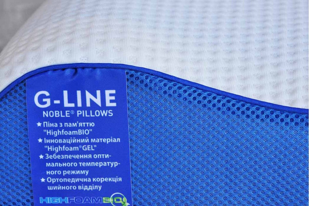 Ортопедична подушка Noble Ergowave Gel Power (Гель Пауер) ТМ Highfoam Харків - фото 3