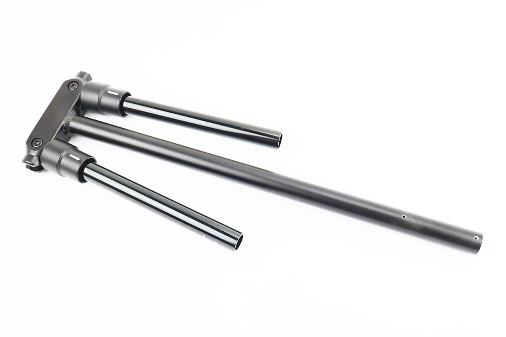 Кермо складане, алюмінієве, чорне Т4 TURBO (електросамокат) Київ - фото 1