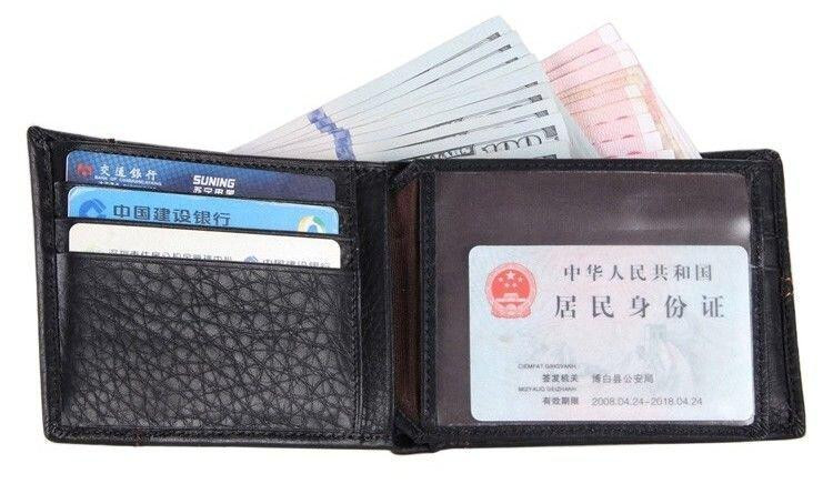 Гаманець чоловічий Vintage 14227 Чорний Київ - фото 3