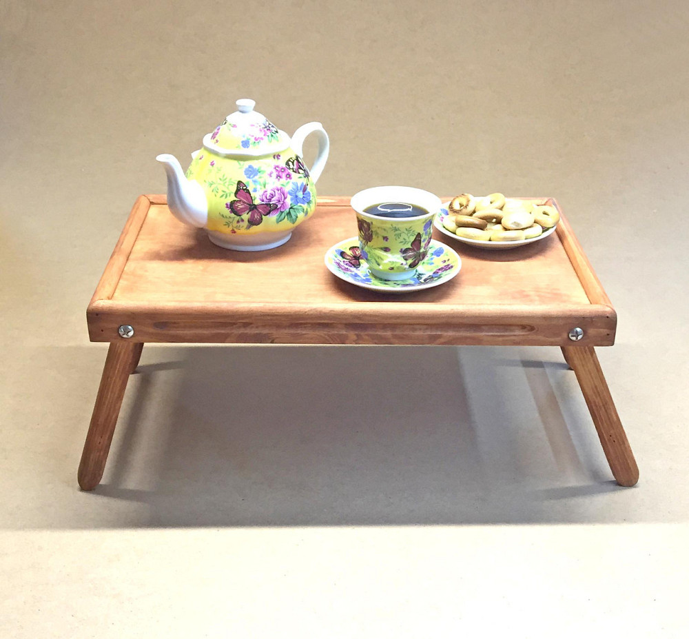 Столик-піднос для сніданку "Даллас" шафран Миколаїв - фото 2