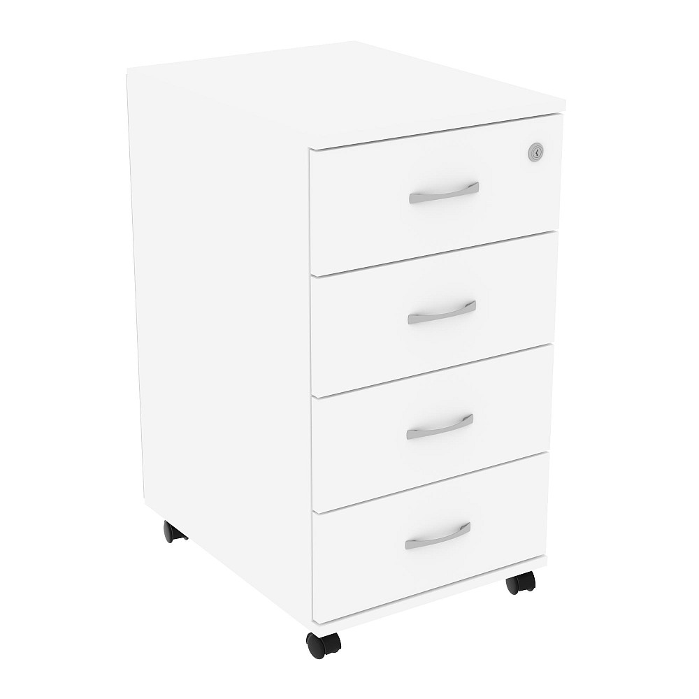 Тумба офисная ТМ-1, Белый, 400/520/750 Львов - изображение 1