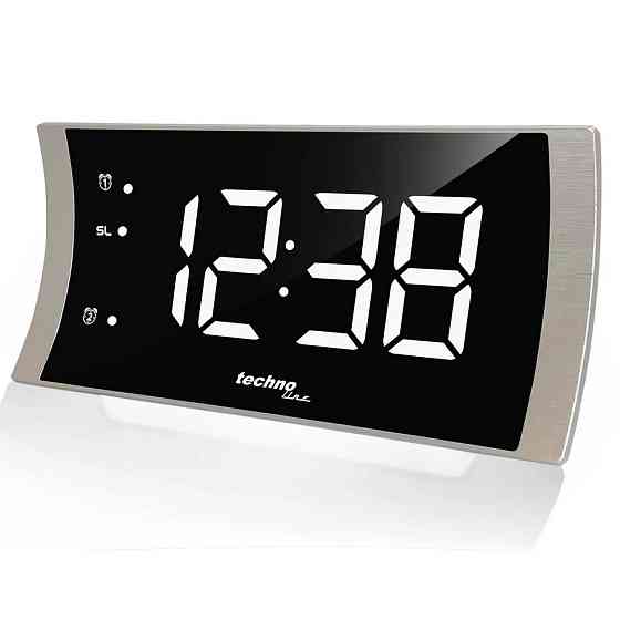 Часы настольные с радио Technoline WT494 Silver (WT494) Киев