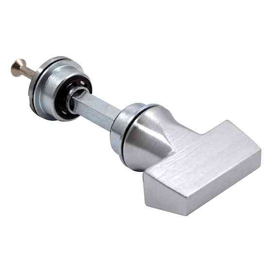 Дверна накладка під WC Nuda квадрат хром матовий Київ