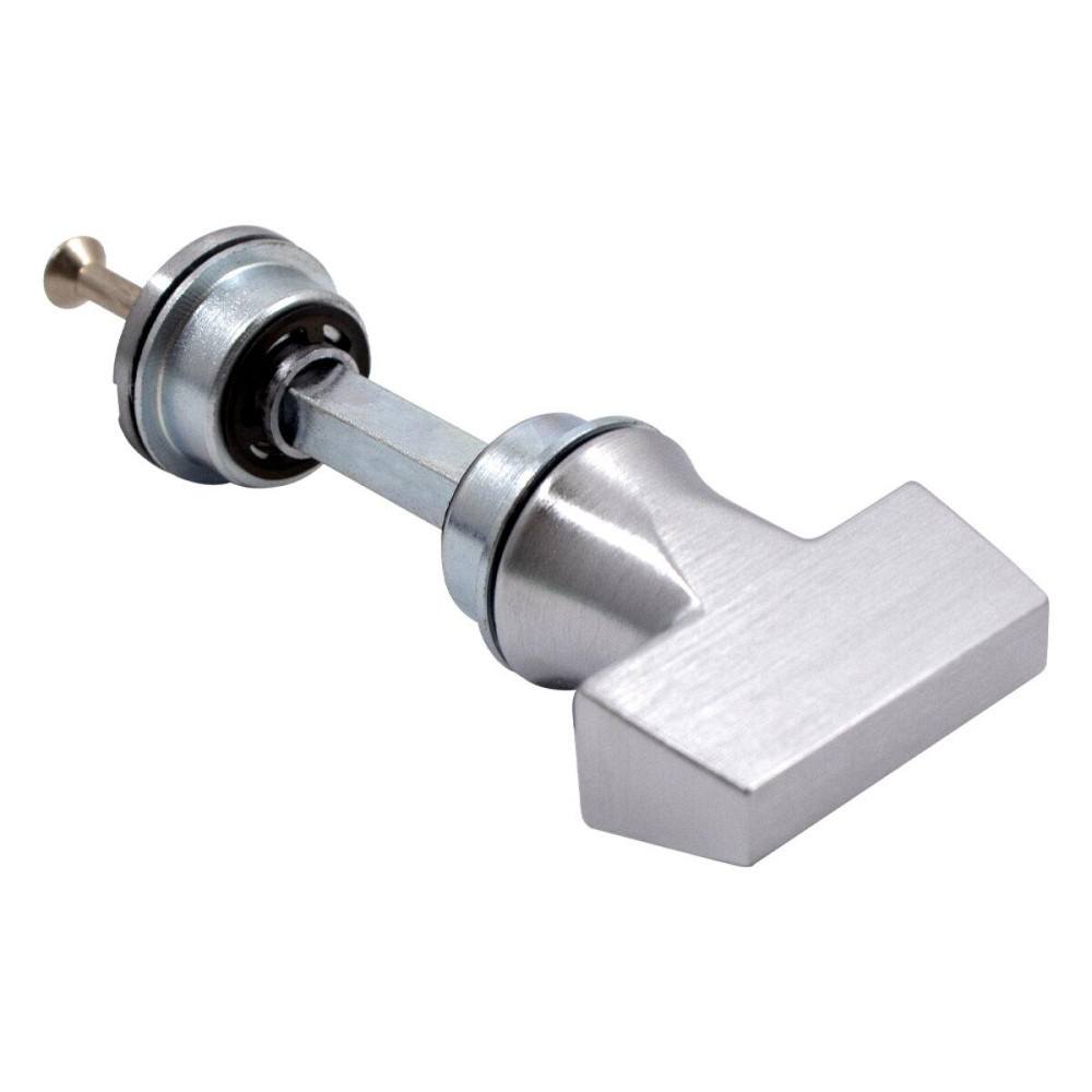 Дверна накладка під WC Nuda квадрат хром матовий Київ - фото 1