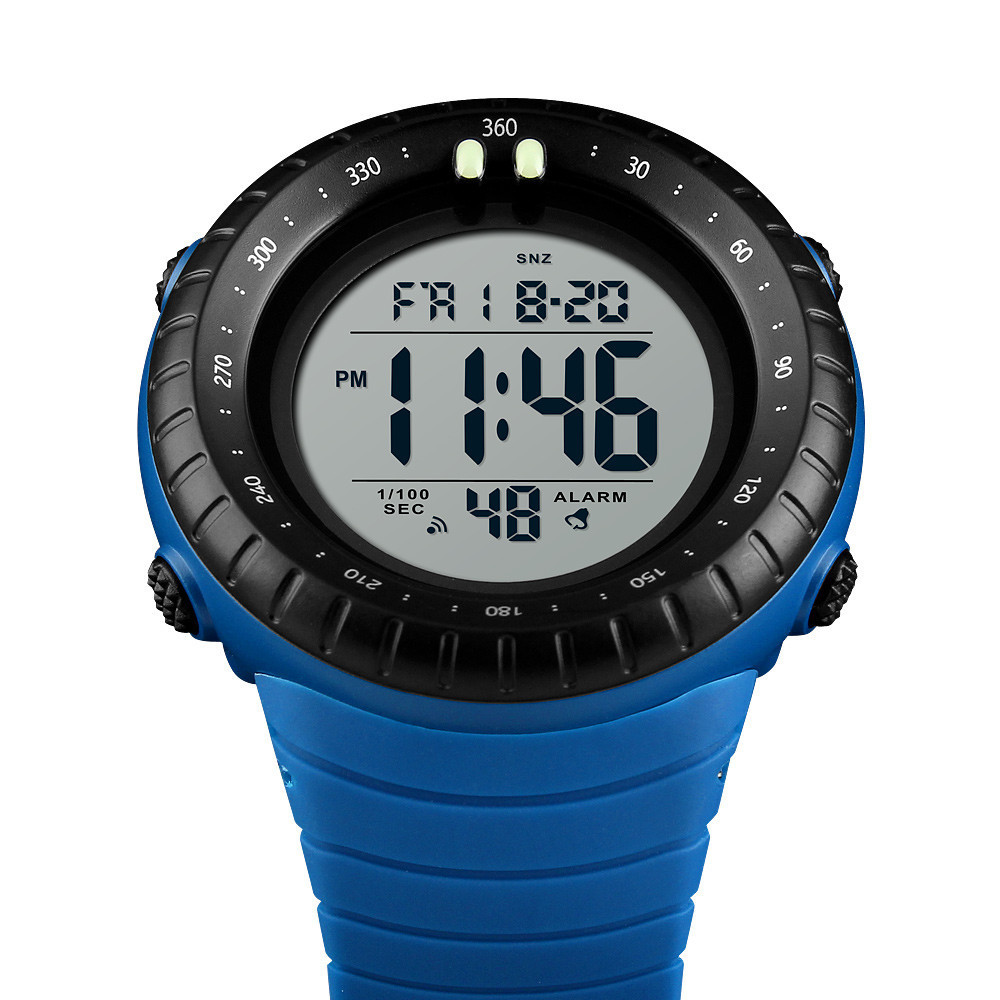 Мужские наручные часы Skmei 1420 Синий ремешок Винница - изображение 5