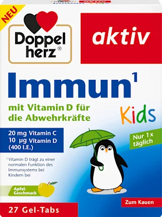 Doppelherz Immun Kids Gel-Tabs 27 St Таблетки гелеві Immune Kids 27 шт. Київ