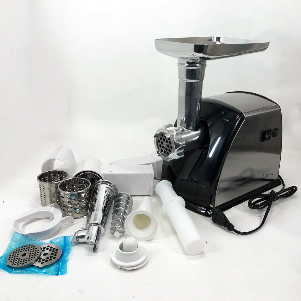 Електром'ясорубка з насадкою для ковбаси, Електрична м'ясорубка з ковбасною насадкою FB-76 Івано-Франківськ - фото 7