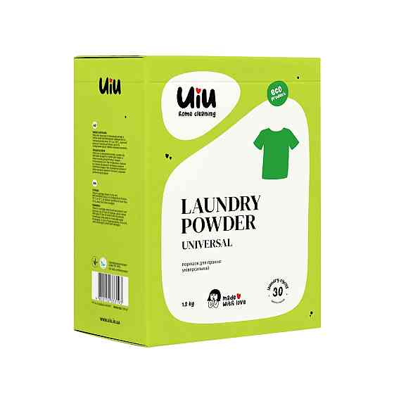 Порошок безфосфатний концентрат Universal UIU DeLaMark 1,2 кг Київ