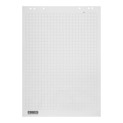 Бумага для флипчарта Buromax Jobmax 64х90 см клетка 30 листов (BM.2299-00) Винница - изображение 1