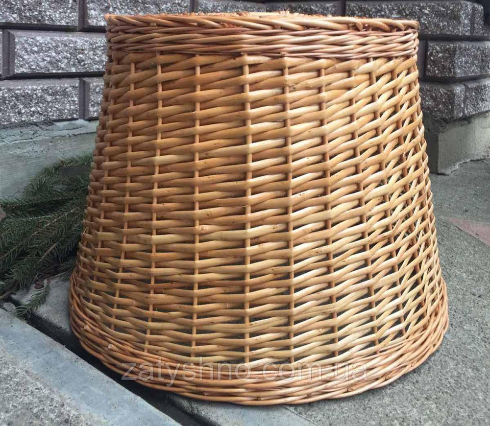 Круглая люстра плетеная | люстра из лозы большая /плетеная люстры в ресторан Киев - изображение 2