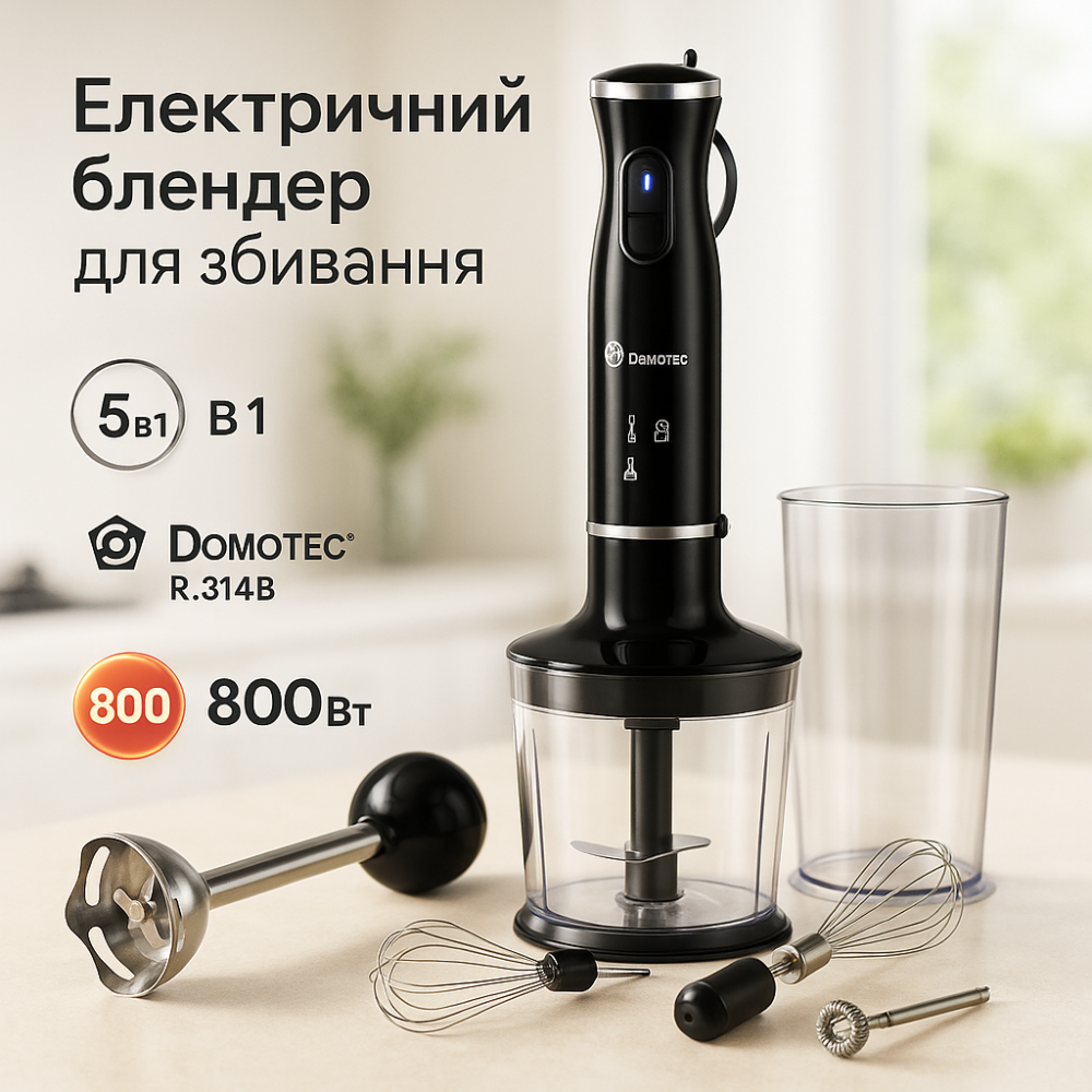 Многофункциональный блендер измельчитель продуктов, Блендер для приготовления соусов и десертов NG-76 Львов - изображение 18