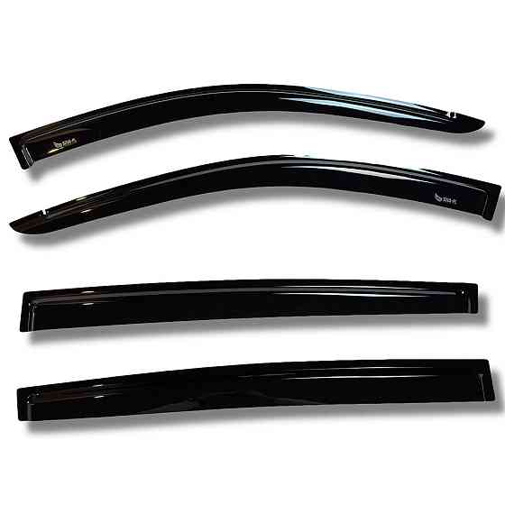 Дефлектори вікон (вітровики) Nissan Pathfinder 2005-2013, 4шт, SOVA-PL, на скотчі Київ
