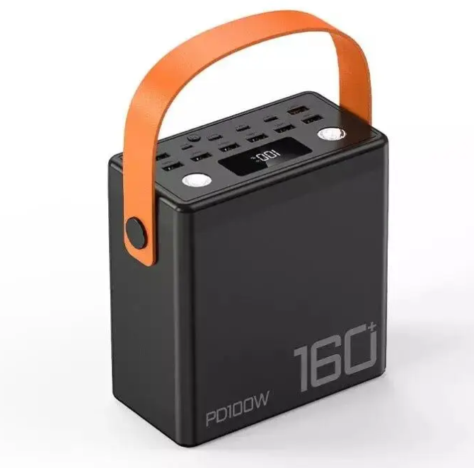 Універсальна зарядна батарея Power Bank PD100W 160000mah 592Wh 100W Вінниця - фото 1