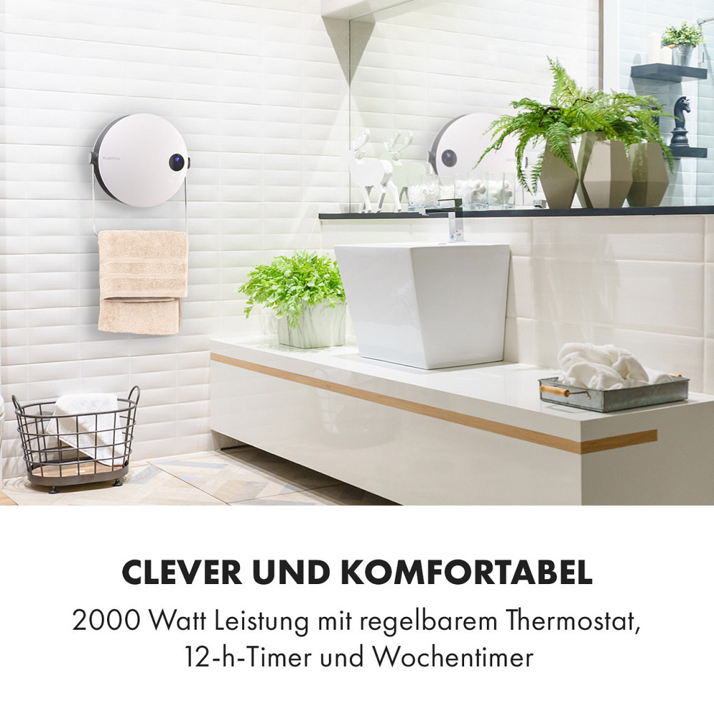 Hot Spot Pebble Fan Heater 2000W Полотенцесушитель Таймер Пульт дистанционного управления (Германия, читать Ровно - изображение 2