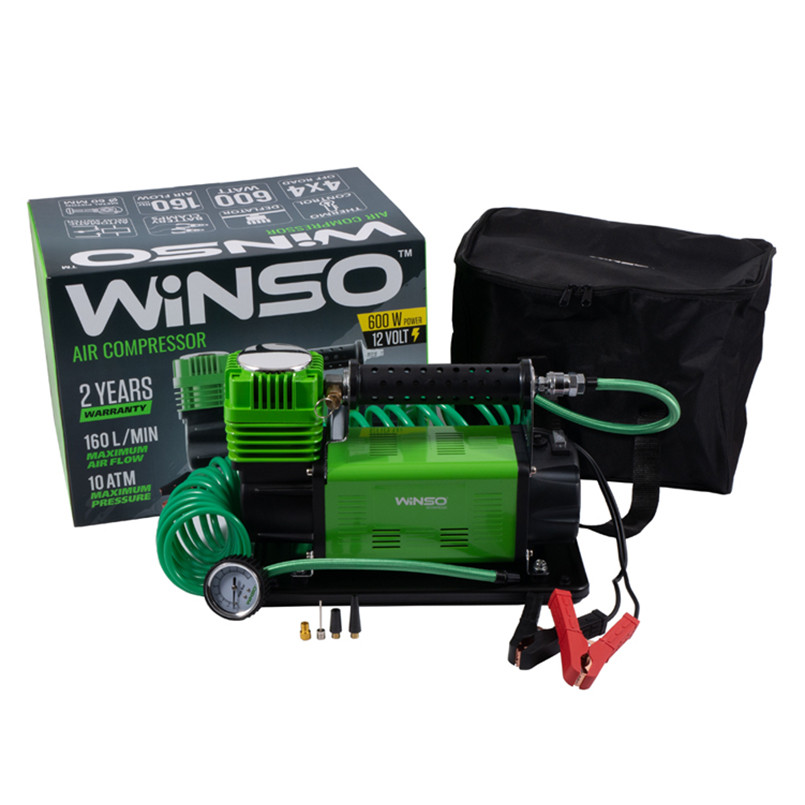 Компресор автомобільний Winso 10Атм 160л/хв 600Вт Львів - фото 2