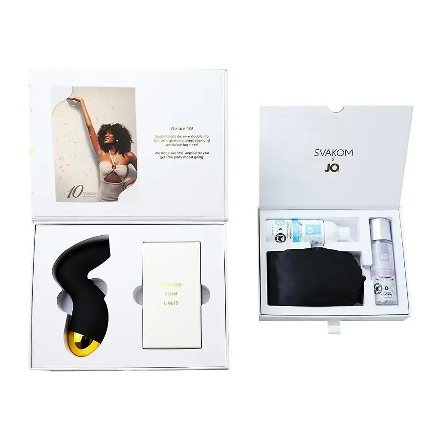 Подарунковий набір Svakom Anniversary Box: вакуумний стимулятор, стрічки, маска, лубрикант, спрей Львов - изображение 1