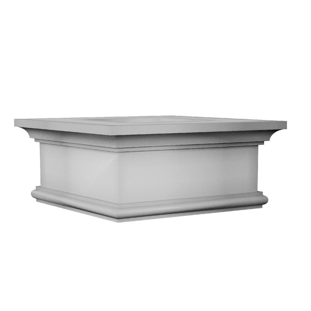 Капітель колони фасадної полістиролової Prestige Decor LC 118-1 Дніпро - фото 1