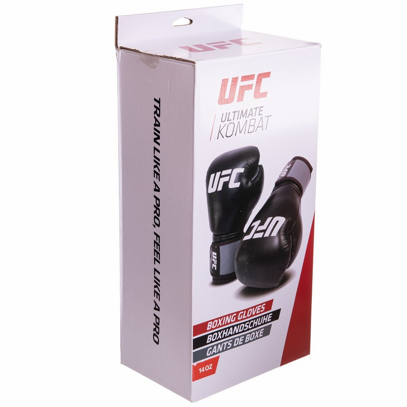 Перчатки боксерские UFC Boxing UBCF-75181 размер 14 унций черный Перчатки для бокса и единоборств Киев - изображение 5