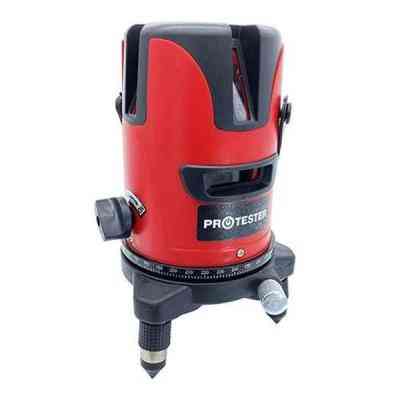 Лазерный нивелир Protester 2 линии 1H/1V красный луч (LL602R) Винница