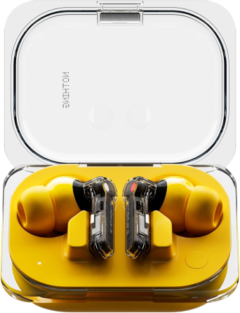 Бездротові навушники Nothing Ear (a) Yellow Hi-Res активне шумозаглушення 45 дБ Bluetooth 5.3 жовті Київ