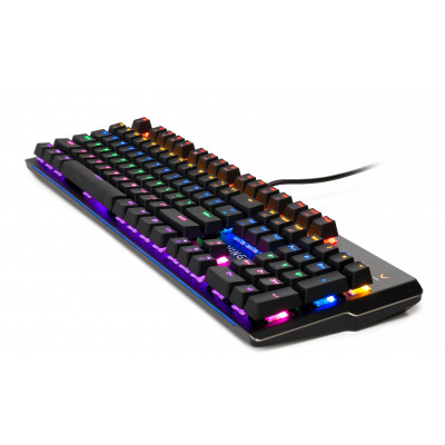 Клавиатура Vinga KBGM160 LED Outemu Blue USB Black (KBGM160 Black) Винница - изображение 8