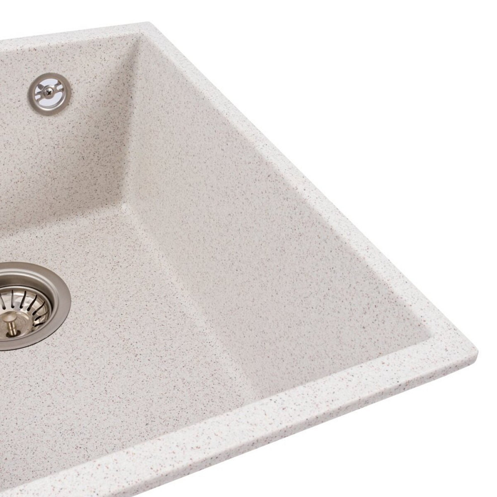 Гранітна мийка для кухні VALESO ROXY 3744 матова Топаз Коломыя - изображение 4