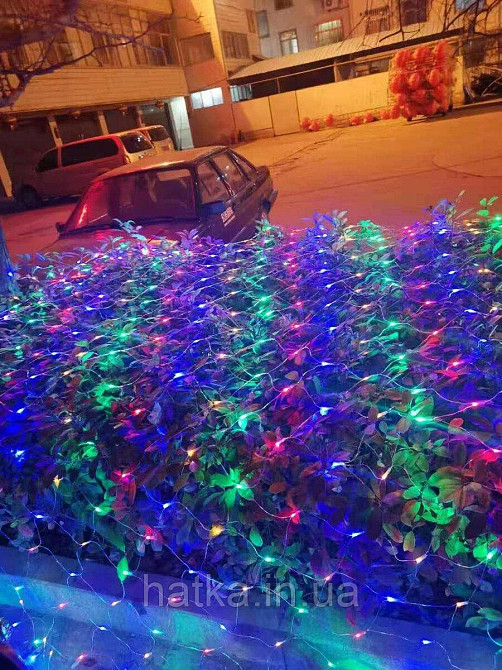 LED-Гірлянда Сітка 2х2м 144 LED Декоративна VALESO Київ - фото 3