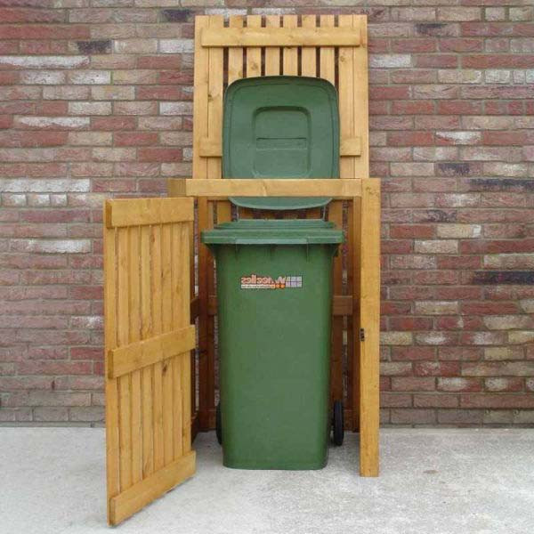 Бокс для сміттєвого бака "Банджул" сієна Миколаїв - фото 4