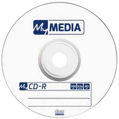 Диск CD MyMedia CD-R 700Mb 52x MATT SILVER Wrap 50 (69201) Винница
