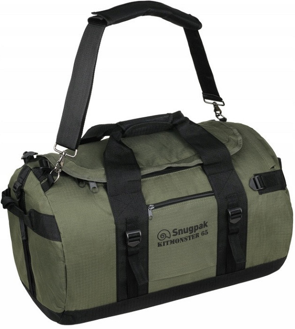 Транспортна сумка 65 літрів з кишенями Snugpak «Kitmonster 65» Olive Нововолинськ - фото 5