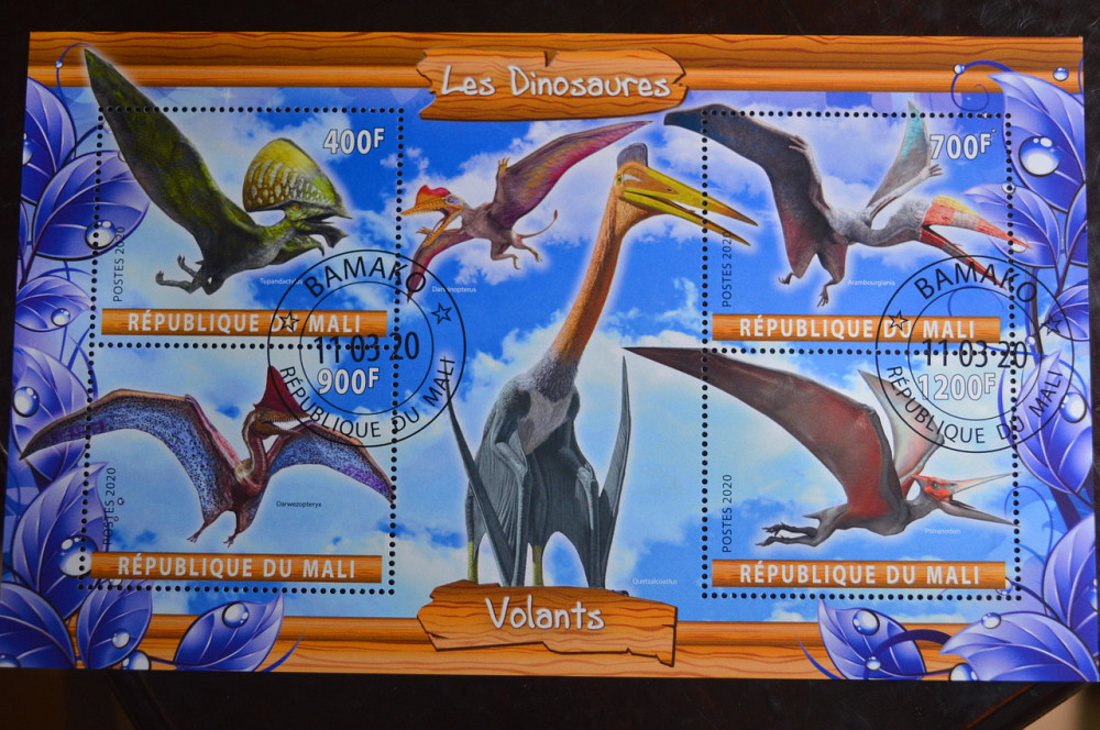 Мали. Марки. Фауна. Блок. 2020 год (В-2) Полтава - изображение 1