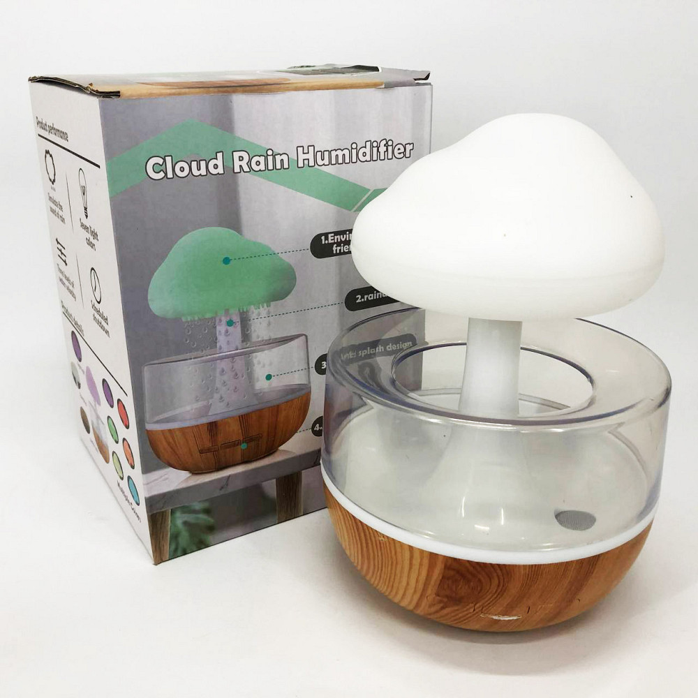 Зволожувач повітря арома Cloud Rain Humidifier, Портативний зволожувач, HX-942 Зволожувач повітря Київ - фото 7